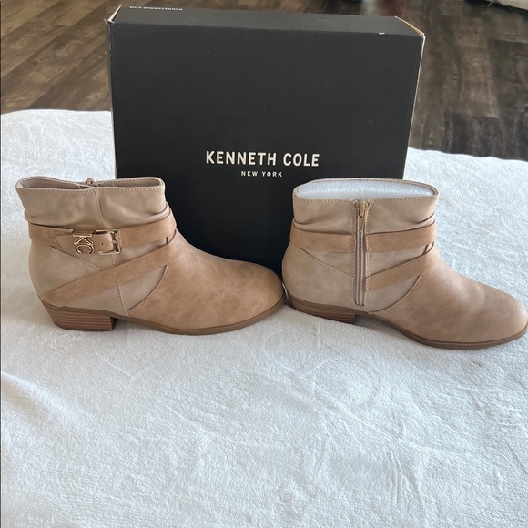 Kenneth Cole little girls Ellen Zoey western ankle boots-NEW - Picture 2 of 4